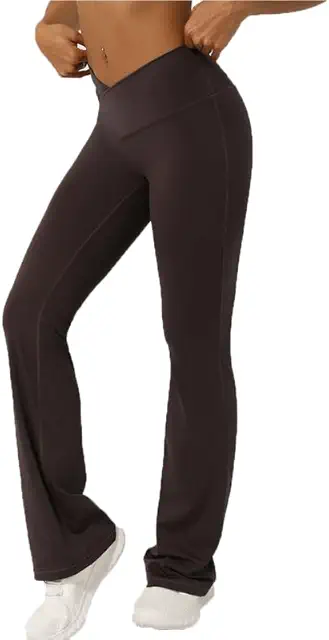 Gina Tricot Yoga Pants: High Waist Bootcut Flare Leggings für Frauen