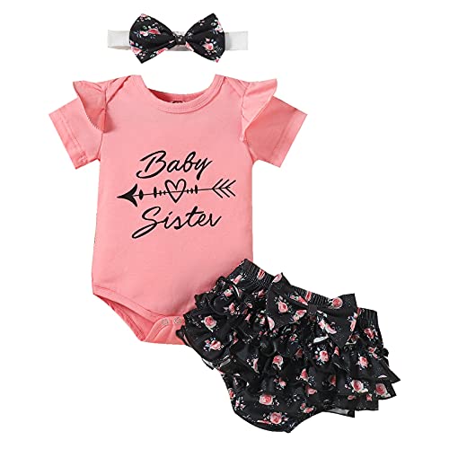 Image of Dimoybabe Baby Girl Clothes Stuff Newborn Infant Summer Cute Outfit 0-24 Months
