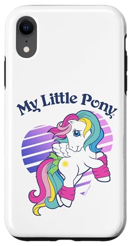 Coque iPhone XR My Little Pony Retro Heart - Protection Vintage