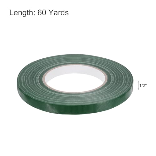 Image of MECCANIXITY Colorful Craft Gaffers Tape Rolls Green 1 /2 inch X 60 Yards Matte Gaffers DIY Photo Albums for Gifts Decoration Backdrop Cables Floor Taping 1 Pcs