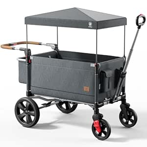Ever Advanced Side-Unzip Stroller Wagon for 2 Kids