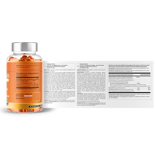 5HXT Pro 5 HTP Gummibärchen (Orangengeschmack) – 200 mg Griffonia Samen Extrakt (10% 5HTP) plus hochdosiert Vitamin B6 – 90 gummies (vegane + zuckerfreie) – Bild 3