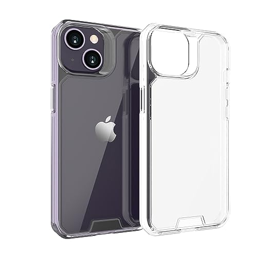 Muvit for Change Coque antichoc 2 m compatible avec Apple iPhone 14 Transparent