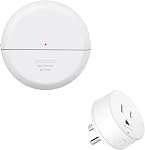 Greencycle Motion Sensor Outlet Plug with Wireless PIR Sensor,Auto On/Off | No Wiring Required,4 Timer Settings,Adjustable Detection Range,15A/1800W for Garage,Closet,Hallway,Basement Lighting