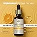 The Man Company 40% Vitamin C Face Serum With Hyaluronic Acid | Boosts Collagen | Glowing & Brightening Skin | Soft, Smooth & Supple | All Skin Types -30ml