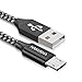 Produktbild Micro USB Kabel,[2M] Nylon Micro USB Ladekabel Schnellladekabel High Speed Handy Datenkabel für Samsung Galaxy S7/ S6/ J7/ Note 5,Xiaomi,Huawei, Wiko,Motorola,Nokia,Kindle