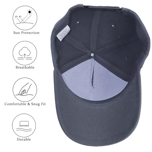 Image of 5-Panel Baseball Cap for Workouts, Hiking, Outdoor Sports, Customizable DIY Design, All-Season Comfort Fit, Adjustable