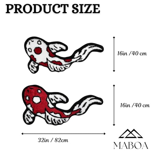 Tapete Koi Fish set de 2 - 80x40 cm miniatura 3