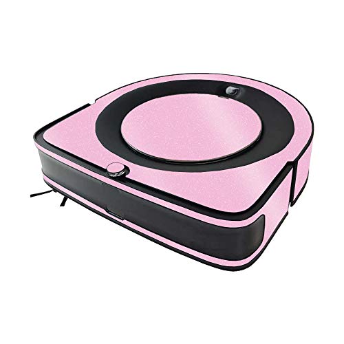 Image of MightySkins Glossy Glitter Skin Compatible with iRobot Roomba s9 Vacuum - Solid Pink | Protective High-Gloss Glitter Finish | Easy to Apply and Change Styles | Made in The USA