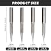4pcs Carpenter Center Punch Set, Professional 1/32
