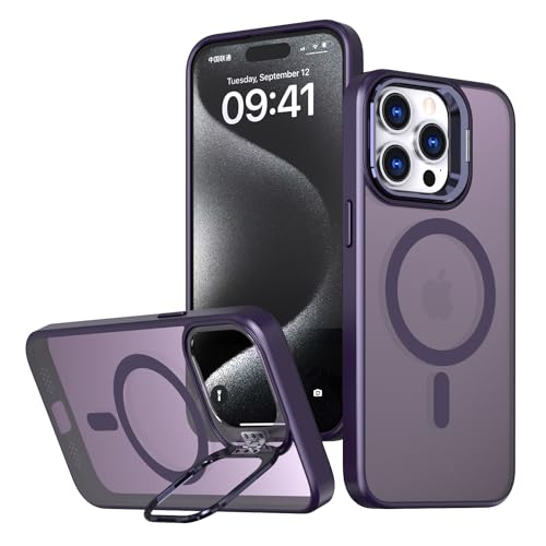 Coque iPhone 11 Pro Max magnétique avec béquille anneau
