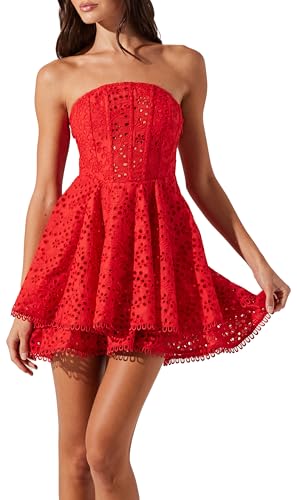 ASTR The Label Women's Deasia Dress, Red, XS at Amazon Women's Clothing store