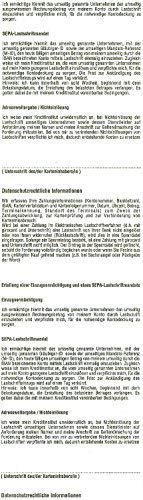 EC Thermorollen SEPA Lastschrifttext 57mm x 9m x 12mm [ØRolle 30mm]