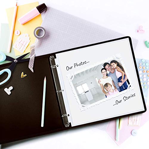 Dunwell Scrapbook Page Protectors 12x12 Durable Super Heavyweight 3