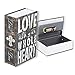 Produktbild Secret Book Safe - Passwortsperre versteckte Geldkassette, tragbare Safe für Geld, Schmuck, Buch und Pass(LOVE)