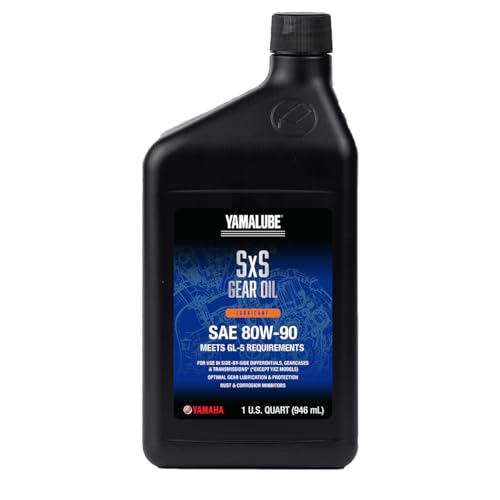 Yamaha Yamalube Side by Side Gear Oil- 32 Ounce #ACC-GROIL-G5-QT