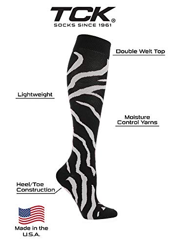 Image of TCK Sports Krazisox Zebra Stripe Socks