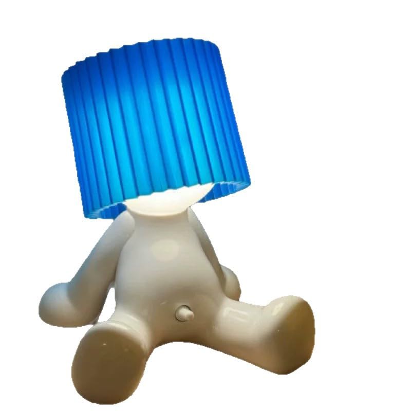 Shy Boy Table Lamp Creative LED Bedside Lamp Novelty Funny Desk Light Soft Warm Night Light Ambient Home Decoration