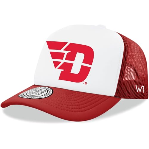 BH Fashion Company University of Dayton Flyers UDAYTON Trucker Mesh Snapback Jumbo Cap Red