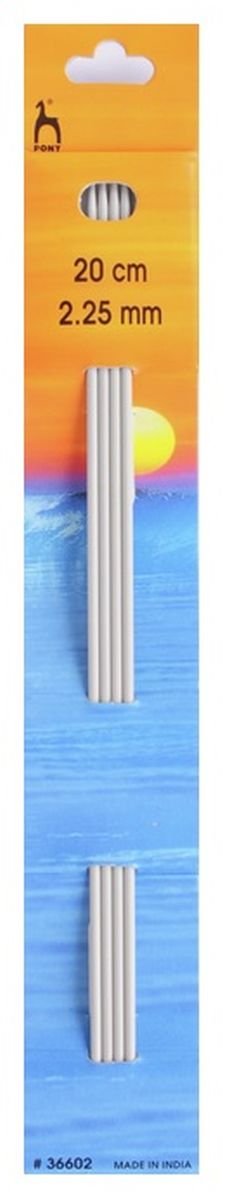 Crafty Capers Knitting Needles 20Cm Pk4 2.25Mm[Aluminium]