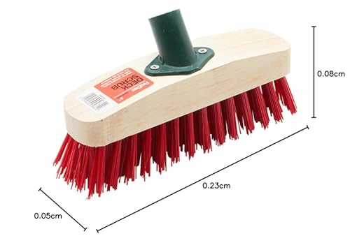 ProDec 225 mm Deckschrubberbürstenkopf aus synthetischer Faser