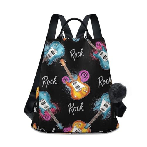 Sac de voyage tendance femme noir coloré avec pompon et compartiment antivol discret