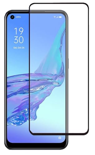 Image of 100FIT Tempered Glass Screen Protector Compatible For Oppo Reno 4, Reno 5 With Edge To Edge Coverage And Easy Installation Kit