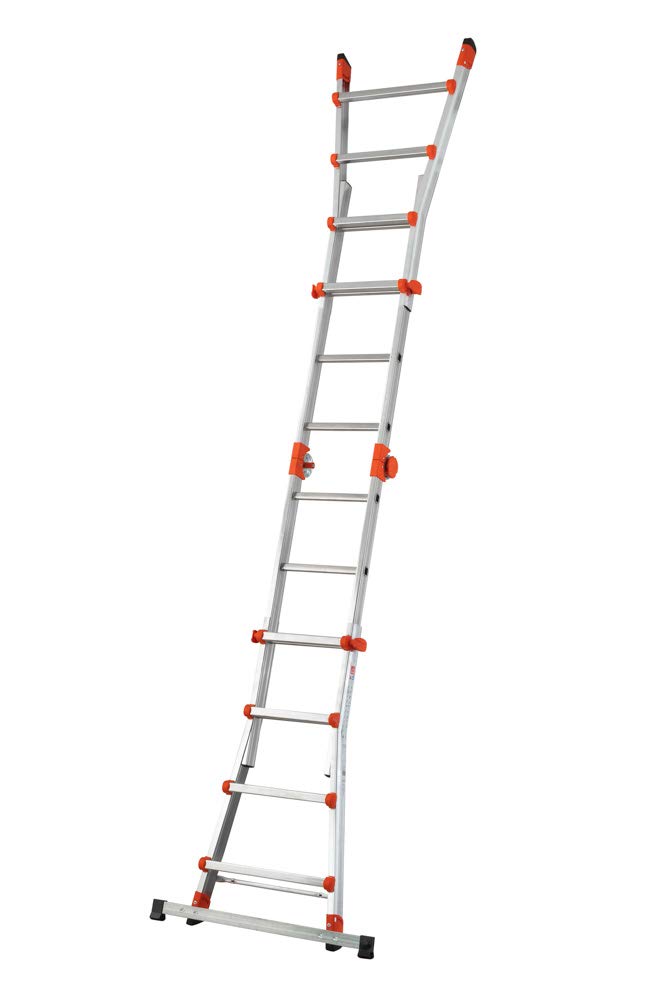 GIERRE AL060 Escalera telescópica multifunción de Aluminio PEPPina EN131 (6+6 peldaños)