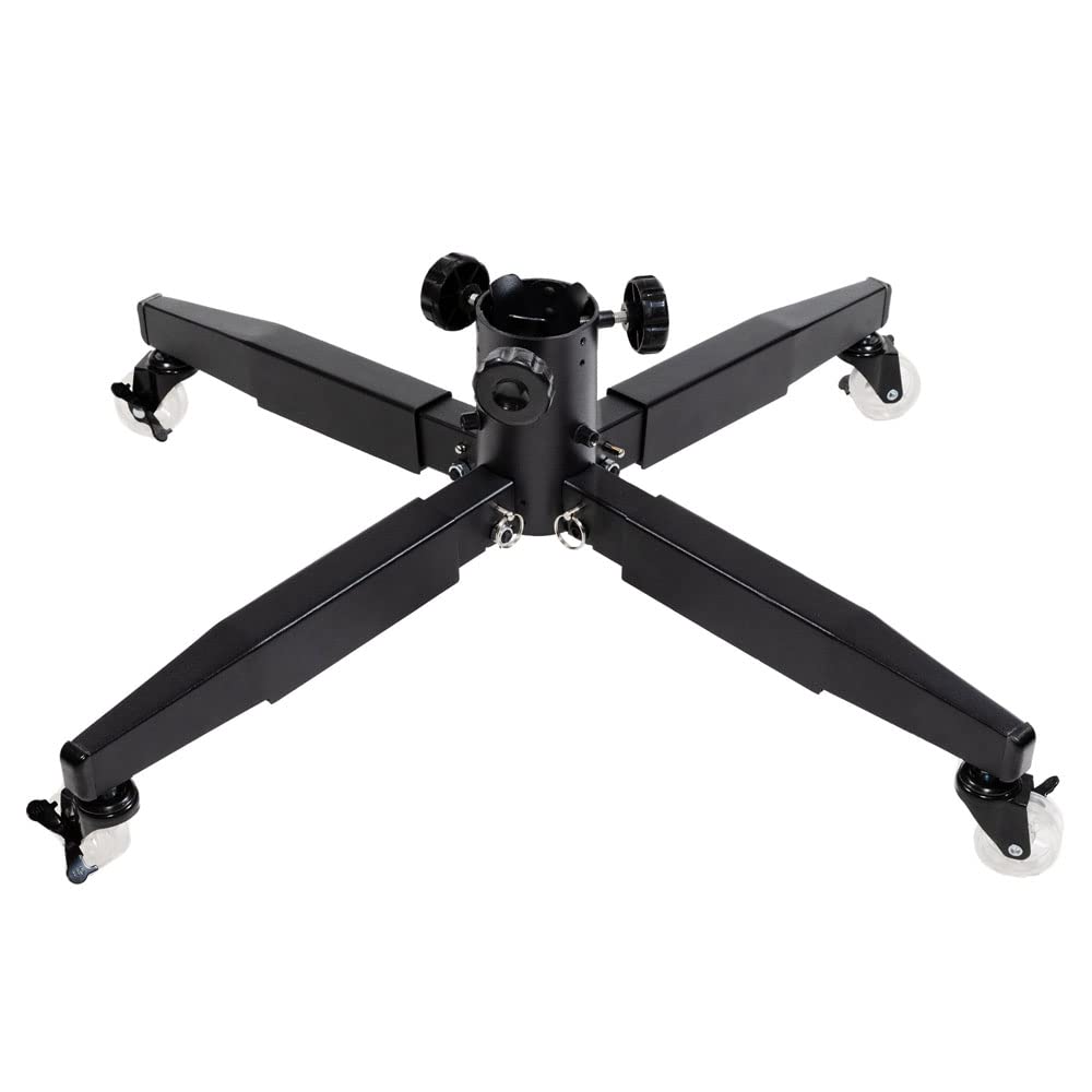 [Universal Rolling Christmas Tree Stand] - Adjustable to Fit Fake Trees Up to 9 Feet Tall | Tree Keeper