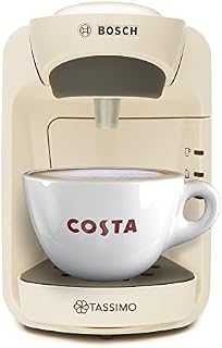 Tassimo by Bosch Suny 'Special Edition' TAS3107GB Coffee Machine,1300 Watt, 0.8 Litre - Cream