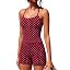 Wine Red Polka Dots