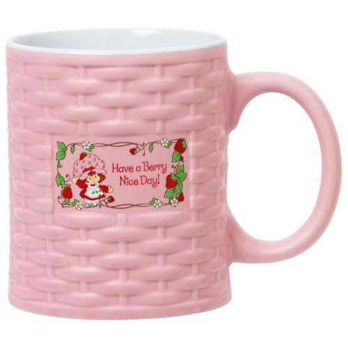 Silver Buffalo Strawberry Shortcake Berry Nice Day Vine, Ceramic Mug, 20oz