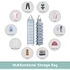 DHSFKBE Legging & T-Shirt Organizer - Hanging Closet Storage With 16 Compartments (Pink) - View #9