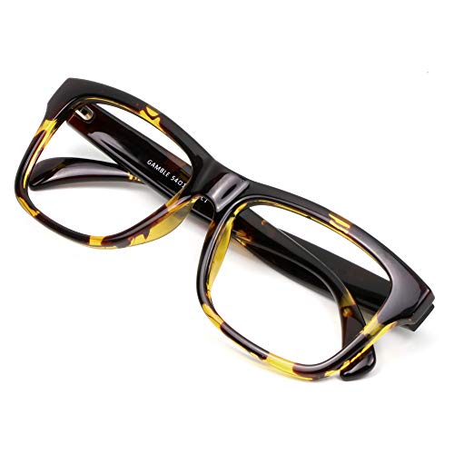 Image of VisionGlobal Blue Light Blocking Glasses for Women Men, Computer Reading, TV Glasses, Stylish Oval /Square Frame