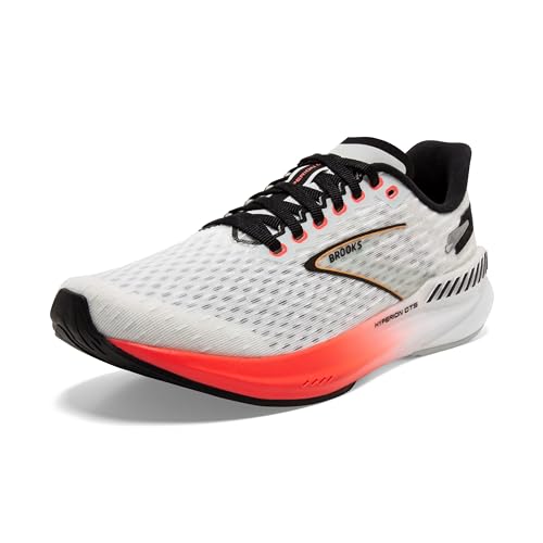 Brooks Damen Hyperion Gts Sneaker, Blue Fiery Coral Orange, 44 EU