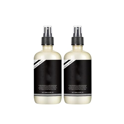 Super Milk lush Conditioning Hair Primer, Spray Acondicionador Capilar, Cuidado Nutritivo y Suave para Todo Tipo de Cabello (2pcs)