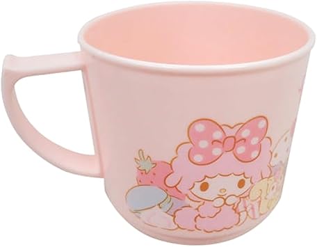 Sanrio My Melody Hand Cups Polypropylene 7.2 7 9.8 cm 240ml Dinnerware Drinkware Saucers Kitchen Sweets