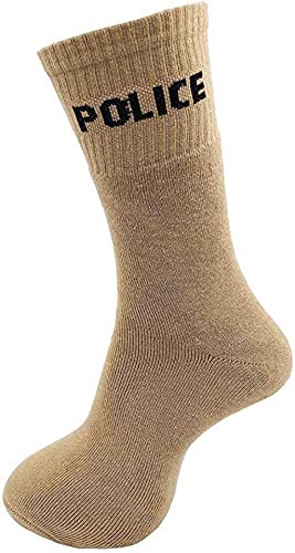 mje Unisex Regular Khaki Police Casual Socks-picture-39