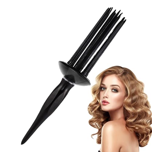 Pettine Arricciacapelli – ABS 24,5 Cm | Pettine Per Volume D'aria Per Styler Per Capelli | Strumento Per Lo Styling Dei Cápelli Ricci Per Arricciare I Capelli E Aumentare Il Volume Nel Salone Di Casa