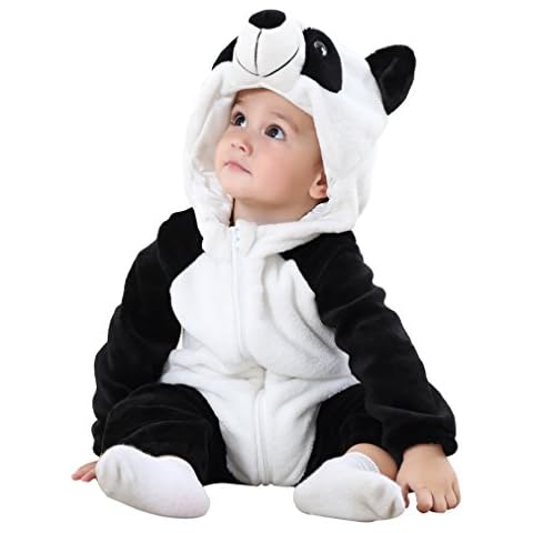 COOKY.D Infant Hooded Animal Romper Cover