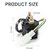Solenoid Starter Relay for Chinese Made 50cc 70cc 90cc 100cc 110cc 125cc ATV,Dirt Bike,GO-Kart,Pochet Bike,Chopper,Scooter