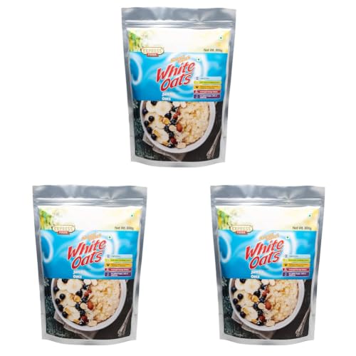 Image of Express Foods White Oats Jumbo, 800g (Pack of 3)