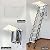 Alloy Attic Access Ladder Concertina Loft Ladder Ceiling Folding Ladder Telescoping Ladder Portable Attic Stairs Load Capacity 500 Kg/1102 Lbs