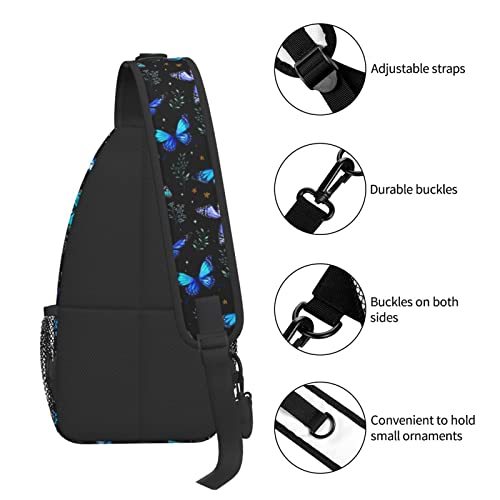 Nmbvcxz Butterfly Sling Bag - Crossbody, Backpack, Travel & Hiking Daypack - Chest & Shoulder Bag for Women & Men by Nmbvcxz - Used condition - Image 7