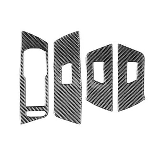 車載 アームレスト コンソールボッ カーボンファイバー製車内装飾ステッカー フォルクスワーゲンに適合 VWに適合 マゴタンに適合 アルテオン 2017-2019に適合(R)