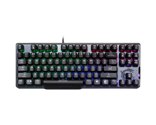MSI GK70 Cherry MX テンキーレス ゲーミングキーボード Overview VIGOR GK70 SILVER | エムエスアイコンピュータージャパン