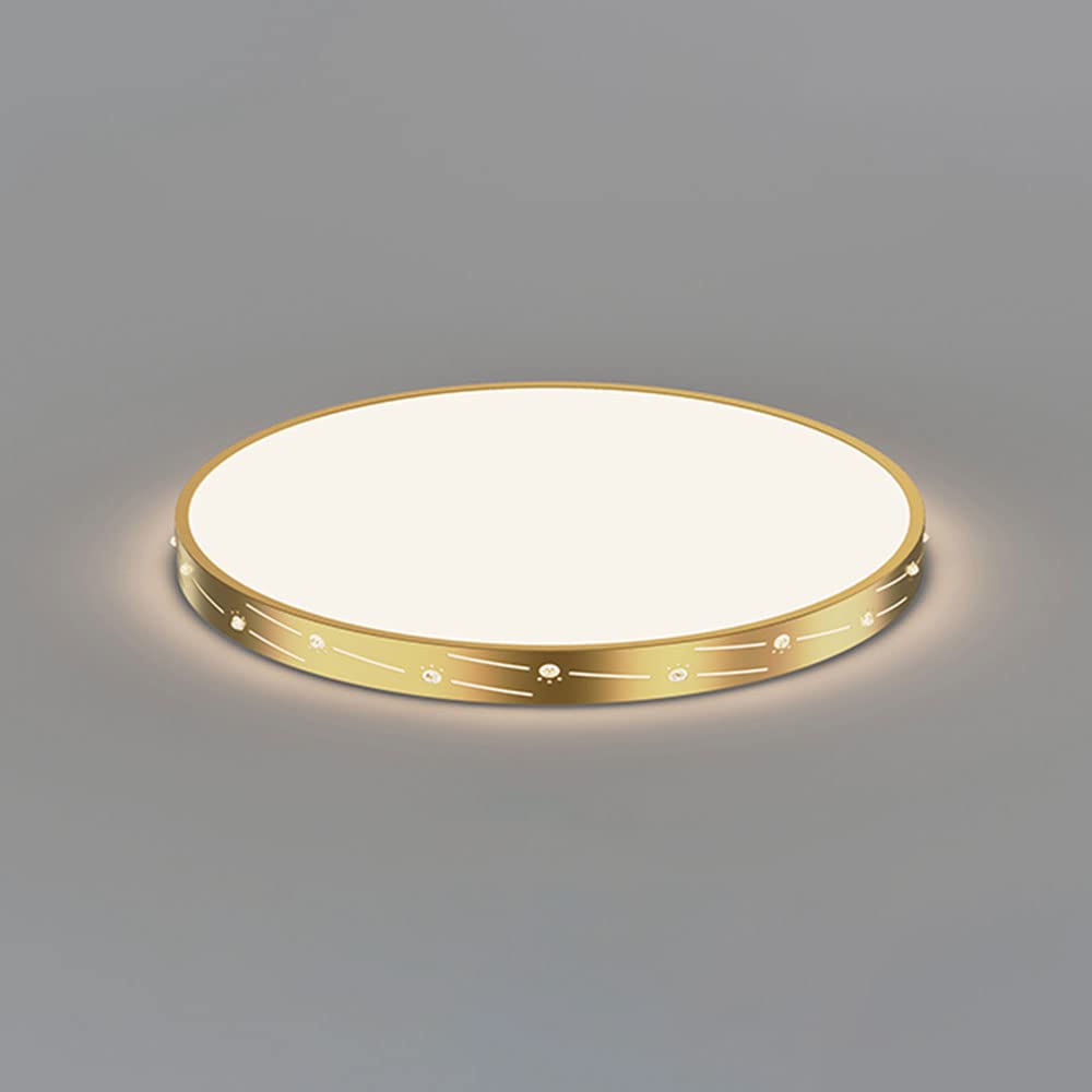 Plafonnier LED moderne pour créer une ambiance douce et minimaliste dans la chambre
