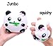 AOLIGE Squishy Slow Rising Kawaii Squishy Toys Set for Kids Stress Reliever Party Favor Fidget Toys (2PCS Panda)