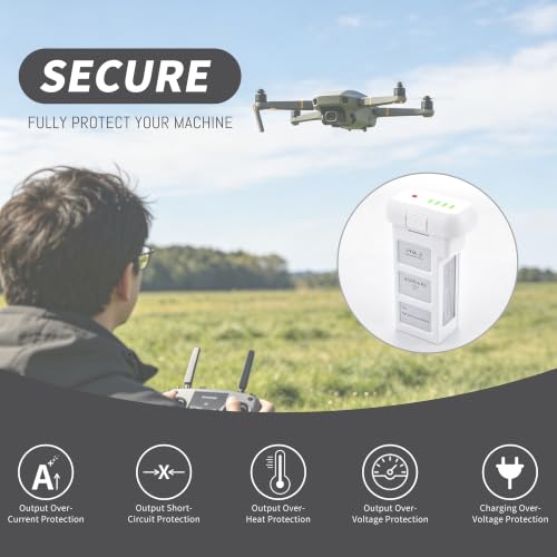 2-Pack Phantom 3 Battery for DJI Phantom 3 Pro, Advanced, 4K, SE Drone by AIKEBATT - Used condition - Image 6