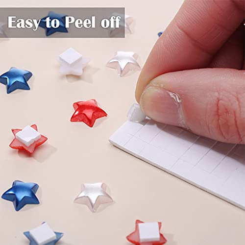 Zonon ZONON-38839 9600 Pieces Foam Dots Squares Mini 3D Pop Foam Square Mount 0.2 Inch Dual-Adhesive Foam Mount thumb #5